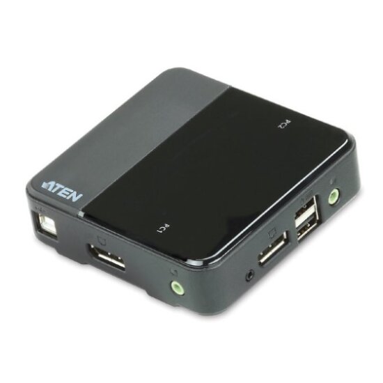 2 Port USB 2 0 DisplayPort Audio 4K KVM Switch Sup-preview.jpg